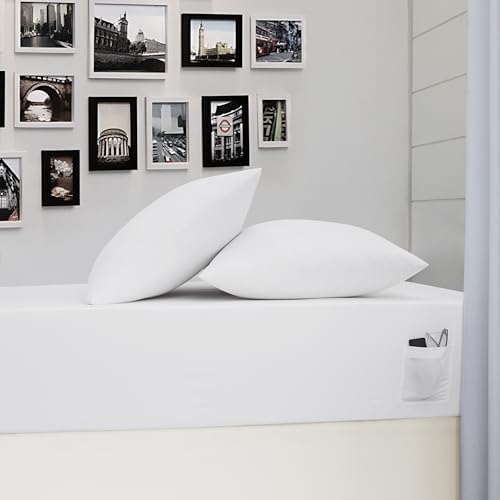 Linen Closet Cotton Rich Twin XL Sheet Set with Phone Pocket