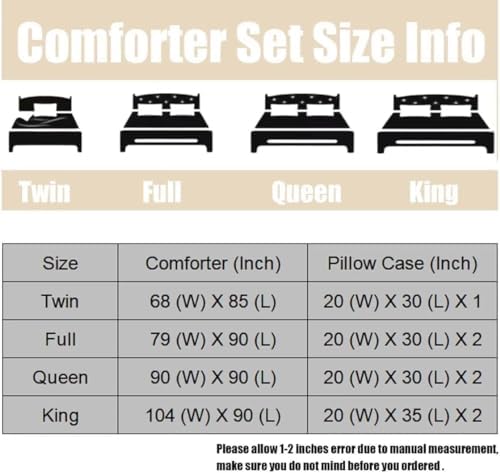 Kxry USA Flag Comforter Set King Size