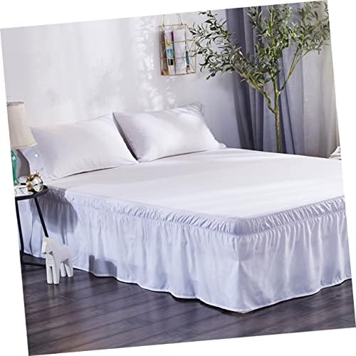 BESTOYARD Elastic Dust Ruffle for Full Bed Coverage