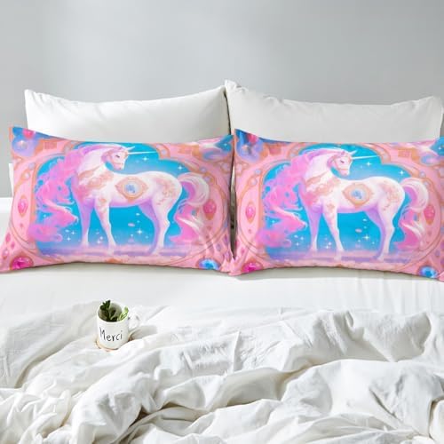 Manfei Unicorn Kids Sheet Set 4pcs