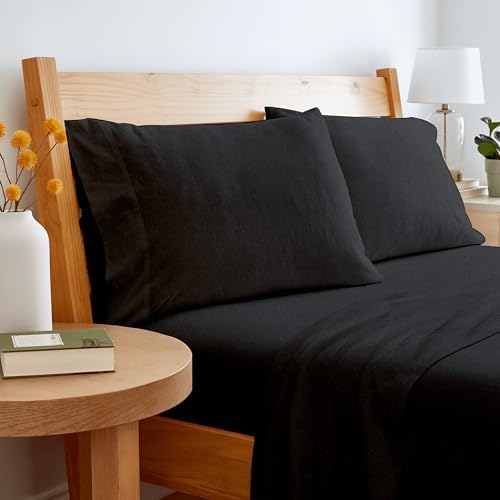 BED INC Road Trip America Jersey Sheets King Set - 4 Piece Cotton Blend