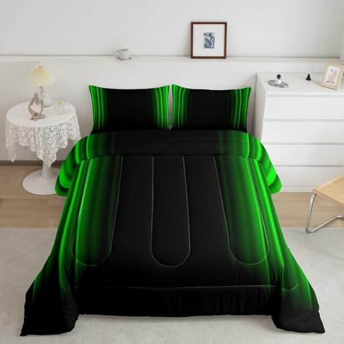 Feelyou 3Pcs King Size Comforter Set Modern Design