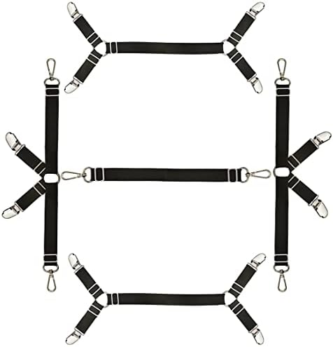 Eopocdor Bed Sheet Straps Nonslip Fitted Sheet Clips