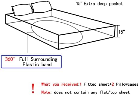 HOSIMA King Crown Bedding Set for Kids