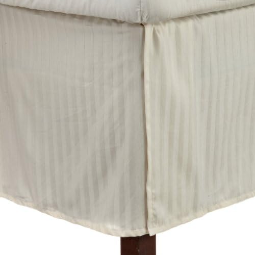 Superior Combed Cotton 300 Thread Count Bed Skirt Stripe