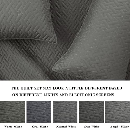 Exclusivo Mezcla King Size Quilt Bedspread Set