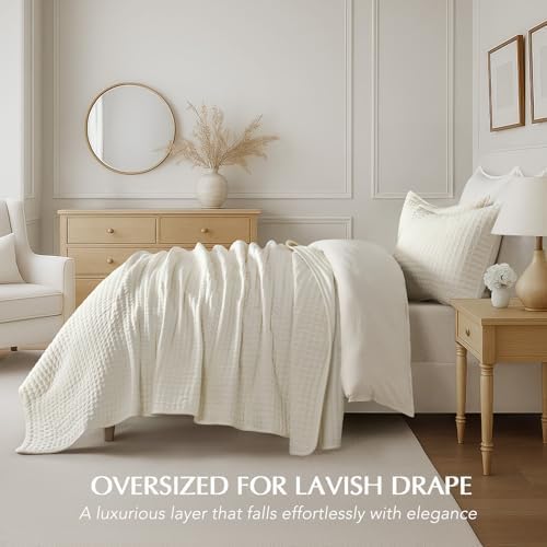 EVERGRACE Pearl Velvet Quilt Set King Size 3 Pieces