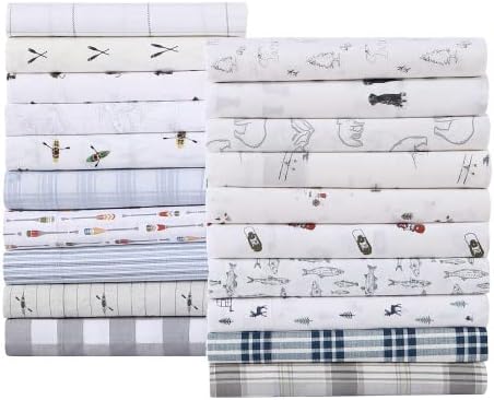 Eddie Bauer Twin XL Cotton Percale Sheet Set