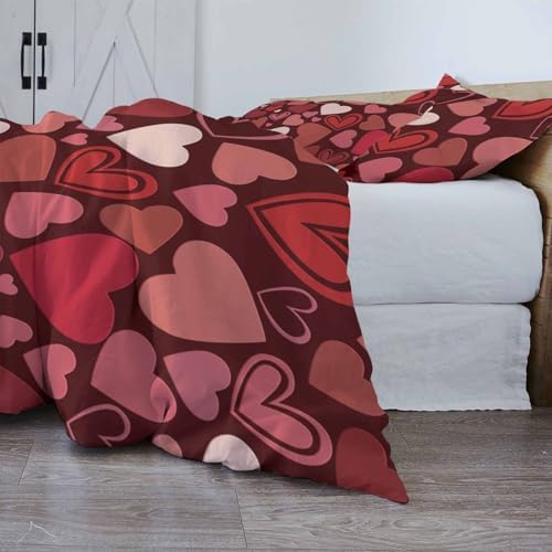 ZOE GARDEN Valentines Day Bed Duvet Cover Set