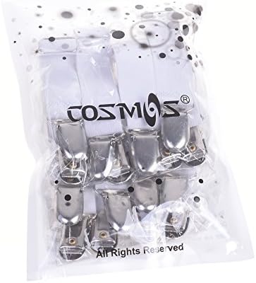 Cosmos Adjustable Sheet Fasteners Suspenders Pack of 8