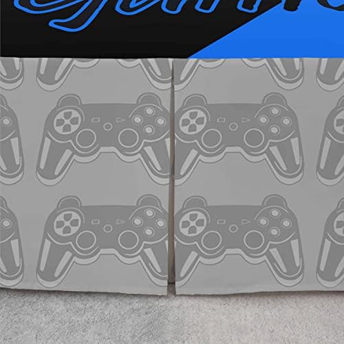 Feelyou Gaming Bed Skirt with 15 Inch Drop