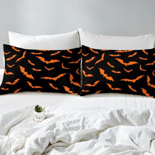 Erosebridal Halloween King Size Sheet Set