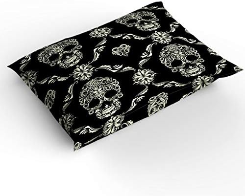 LooPoP 3PC Comforter Set Halloween Wing Skull 1
