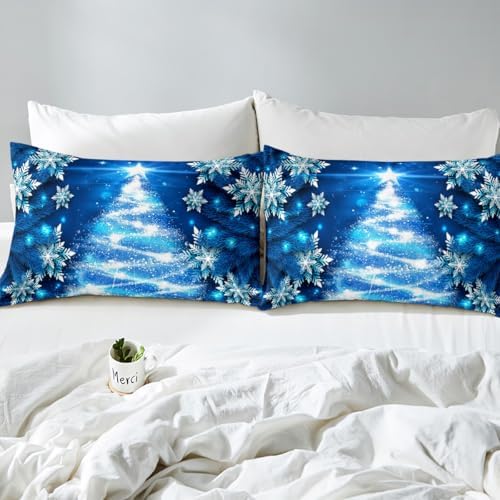 Feelyou Glitter Snowflake Kids Sheet Set
