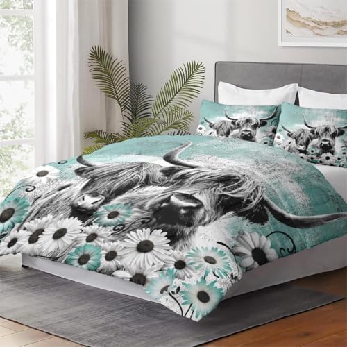 WeCozy King Size Comforter Set with 2 Pillowcases