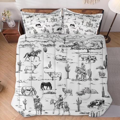 WeCozy King Size Comforter Set with 2 Pillowcase