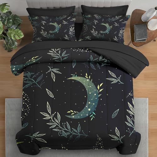 Pamnest 7 Pcs Green Boho Comforter Set