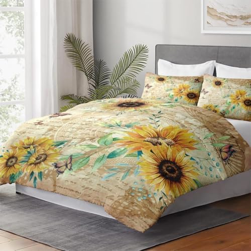 WeCozy King Size Comforter Set with 2 Pillowcases 1