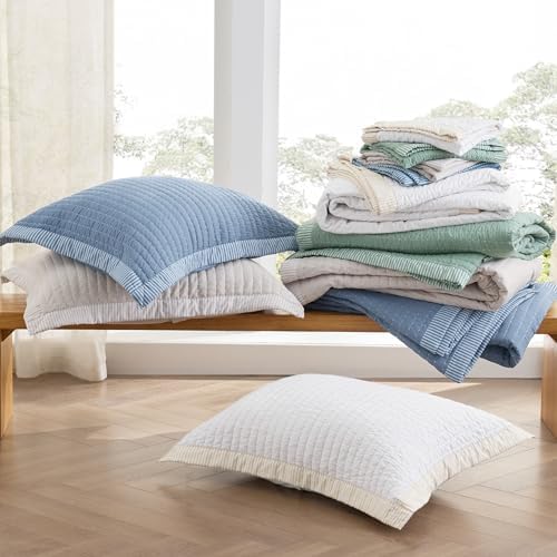 Bedsure King Quilt Set - Lightweight Microfiber Corduroy Mix