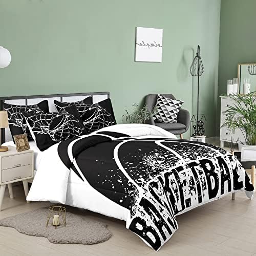 Bodhi Basketball Comforter Set Queen Size for Kids Boys
