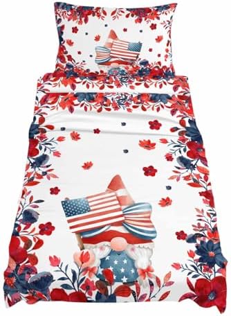 Boanket 4th of July Gnomes Twin XL Sheet Set