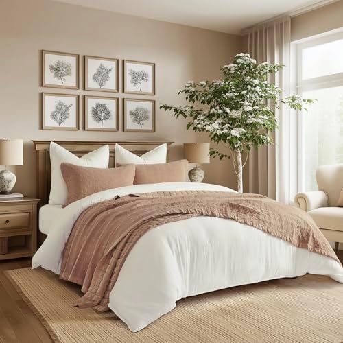 Evergracehome Stonewashed Cotton Quilt Set Full Queen