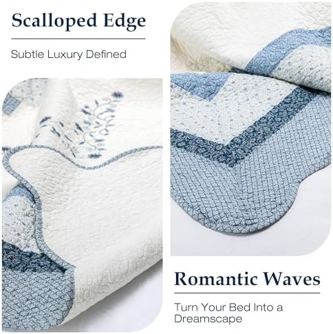 ELEGANT LIFE HOME All-Season Cotton Quilt Set