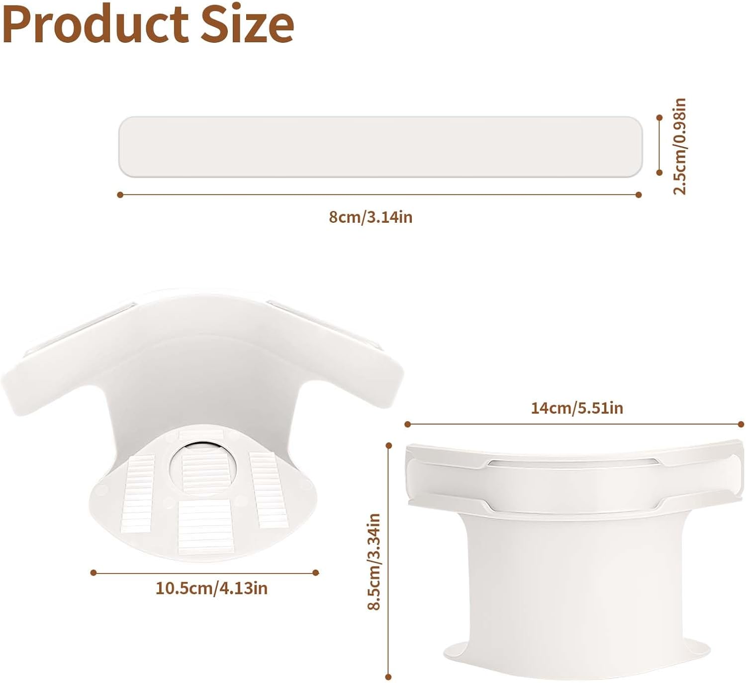 REBLEU Bed Sheet Holders 4Pack - Heavy Duty White Sheet Clips