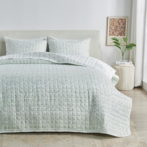 Great Bay Home King Size Floral Quilt Bedding Set 1