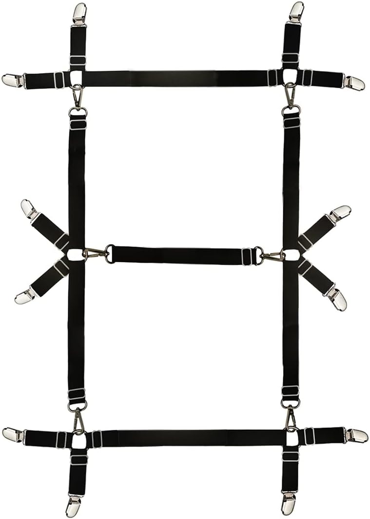 Eopocdor Bed Sheet Straps Nonslip Fitted Sheet Clips
