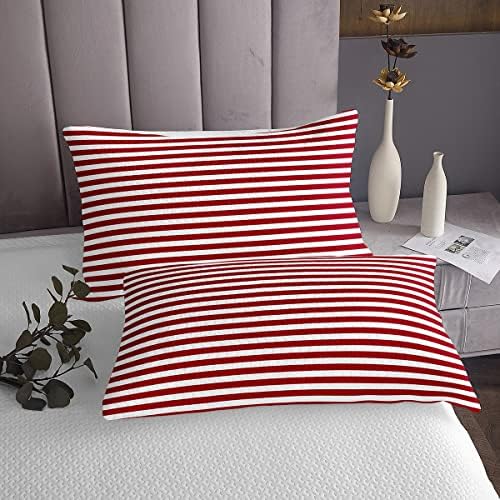 Erosebridal Girl Stripe Bed Sheet Set King Size