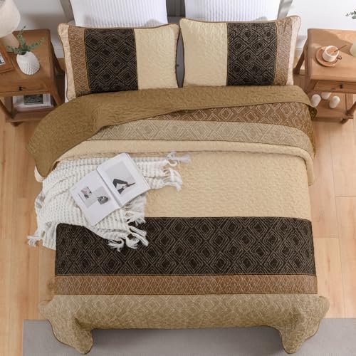 Cottolester Boho King Size Quilt Set