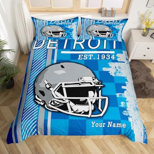 Erosebridal American Football Duvet Cover Set