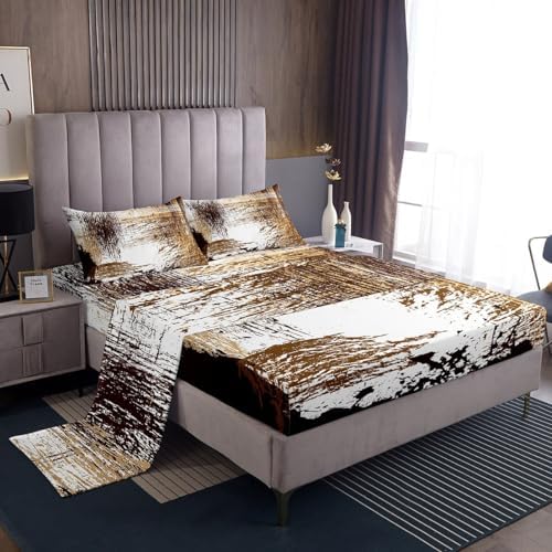 Erosebridal Graffiti King Sheet Set for Adults Kids