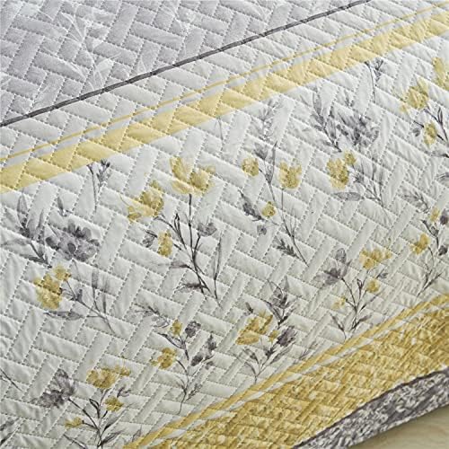 MERRY HOME Queen Quilt Set with 2 Pillow Shams
