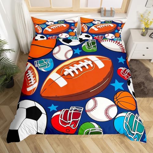 Erosebridal Basketball Duvet Cover Set