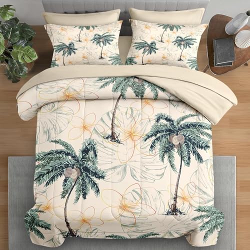 Pamnest Queen Size Comforter Set with 7 Pcs Bedding
