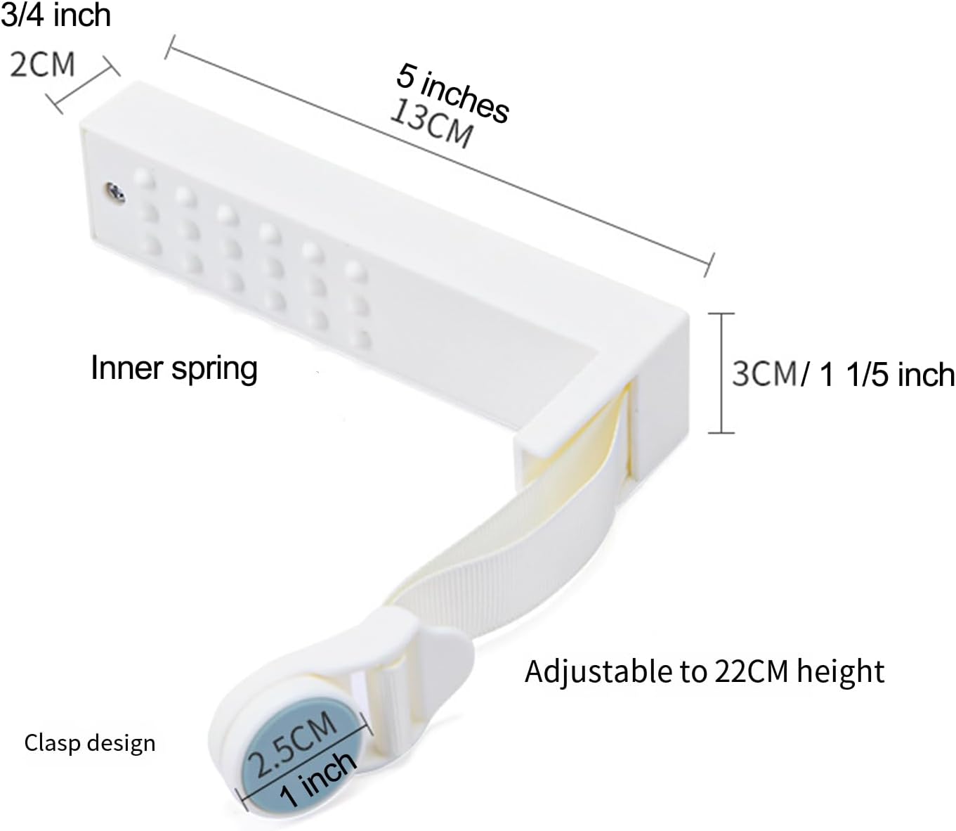 Unique Adjustable Bed Sheet Holder Straps Fastener
