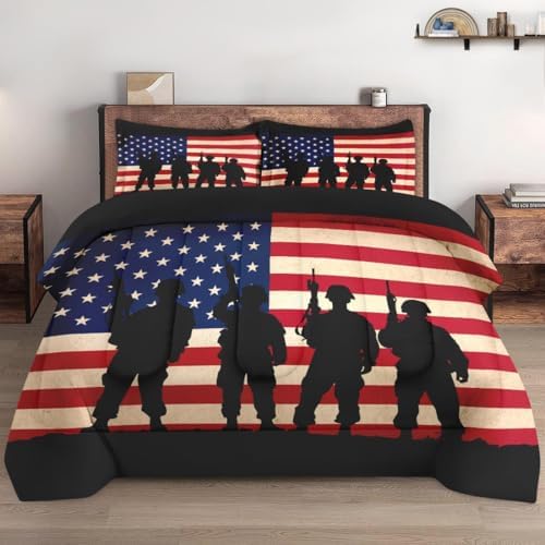 WeCozy Queen Comforter Set with 2 Pillowcases