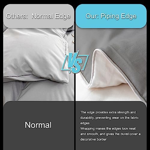 Erosebridal Gold Damask Cotton Duvet Cover Twin Set with Pillowcase 1