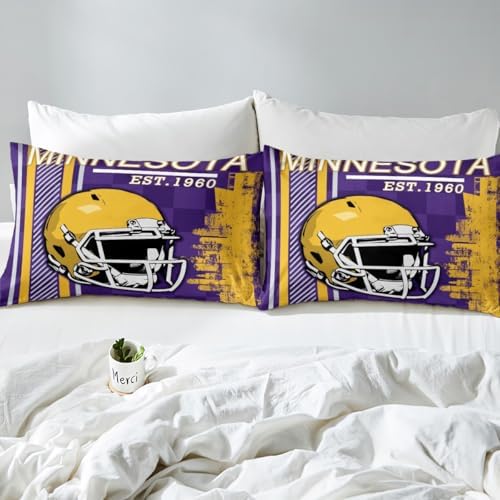 Erosebridal Boys Football Duvet Cover Set