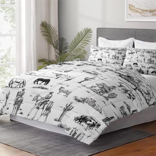 WeCozy King Size Comforter Set with 2 Pillowcase