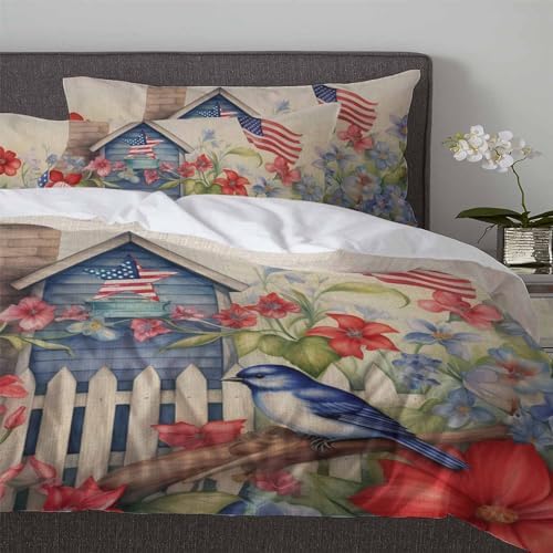 ZOE GARDEN Independence Day Duvet Cover Set 1