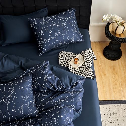 Wake In Cloud Constellation Comforter Set Queen 7 Pieces