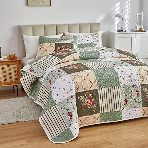 Flysheep Patchwork Quilt Set California King 1