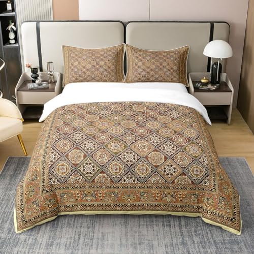 Feelyou Boho Paisley Duvet Cover Set for Kids 1