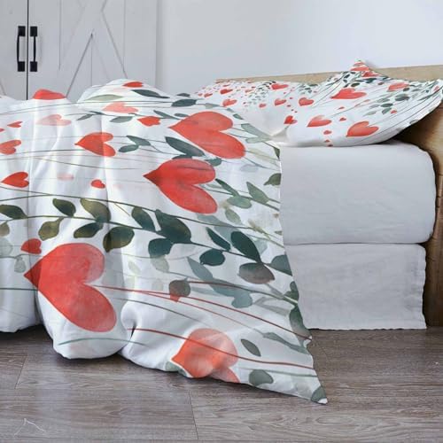 ZOE GARDEN Cal King Duvet Cover Set with Pillowcases