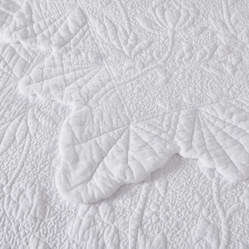 Brandream Luxury Matelasse Quilt Set 3-Piece King Size