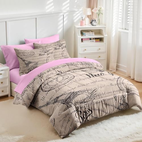 Nesker 7 Pcs Comforter Set King Size