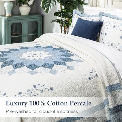 ELEGANT LIFE HOME All-Season Cotton Quilt Set